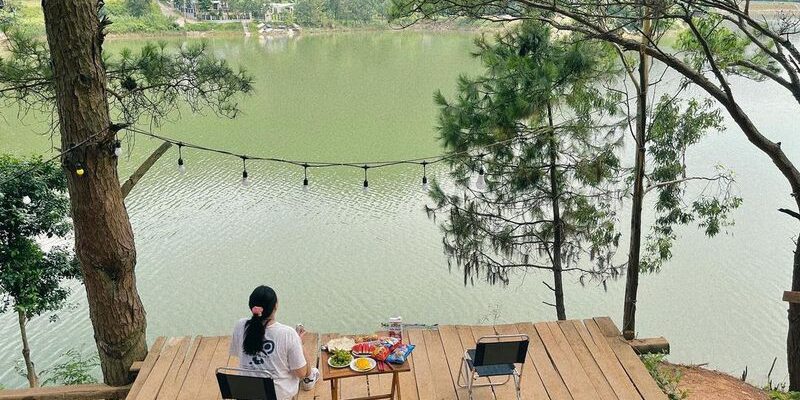 Hồ Đồng Đò Sóc Sơn xanh mướt đẹp mắt